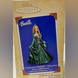 Celebration Barbie Ornament